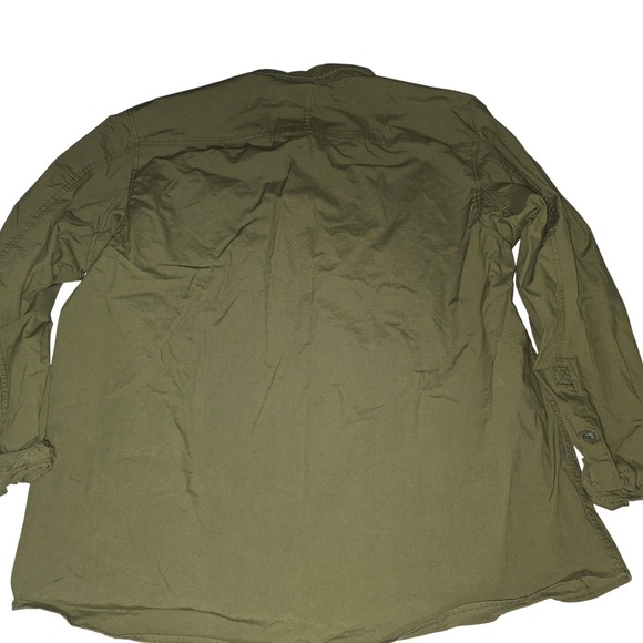 Duluth Trading Co Mens Olive Green Long Sleeve Canyoneer Work Shirt Size XL - Picture 9 of 9